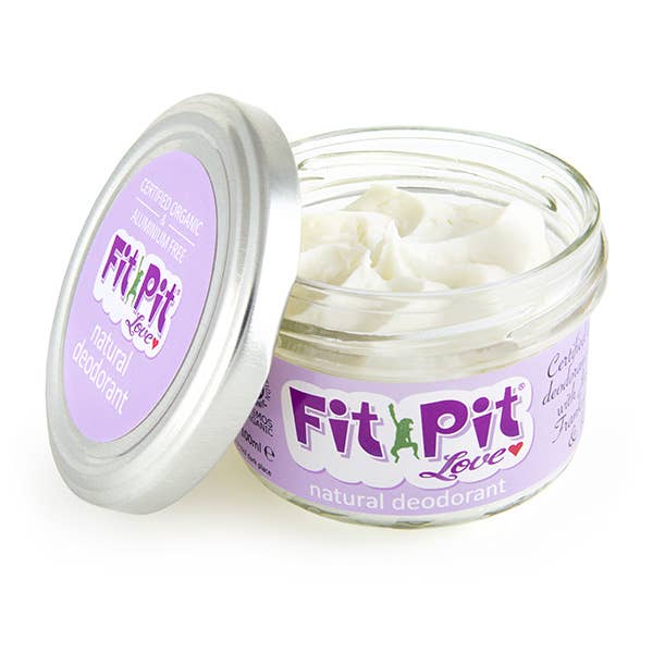 Fit Pit Love Natural Deodorant COSMOS Organic Formula - REGN