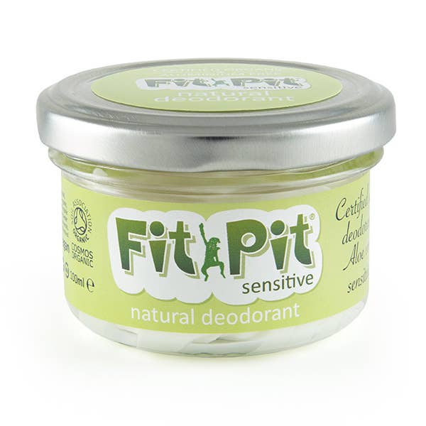 Fit Pit Natural Deodorant for Sensitive Skin COSMOS Organic - REGN
