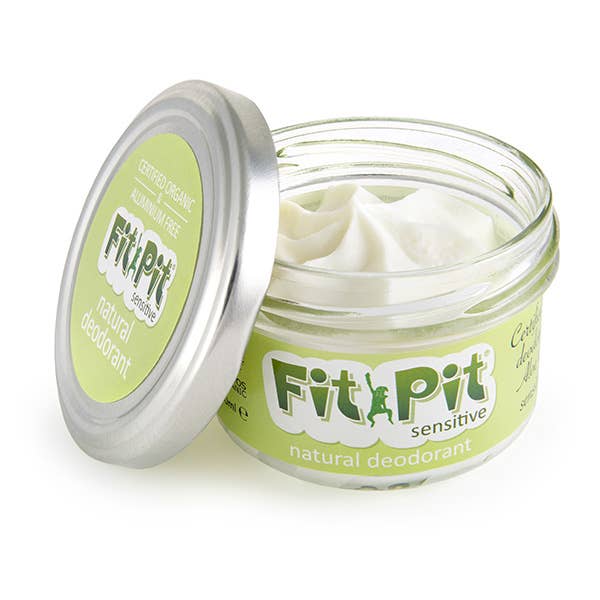 Fit Pit Natural Deodorant for Sensitive Skin COSMOS Organic - REGN