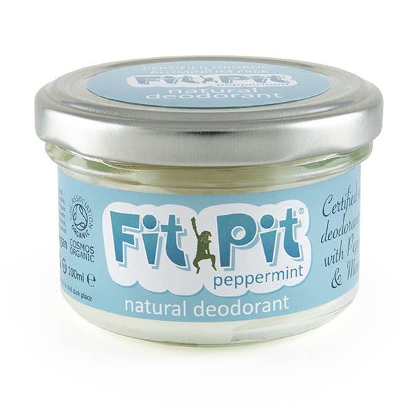 Fit Pit Peppermint Natural Deodorant COSMOS Organic - REGN