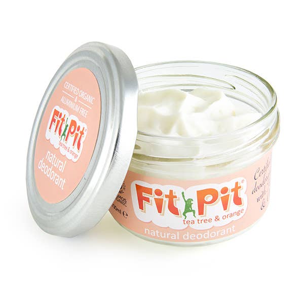 Fit Pit Tea Tree & Orange Natural Deodorant COSMOS Organic - REGN