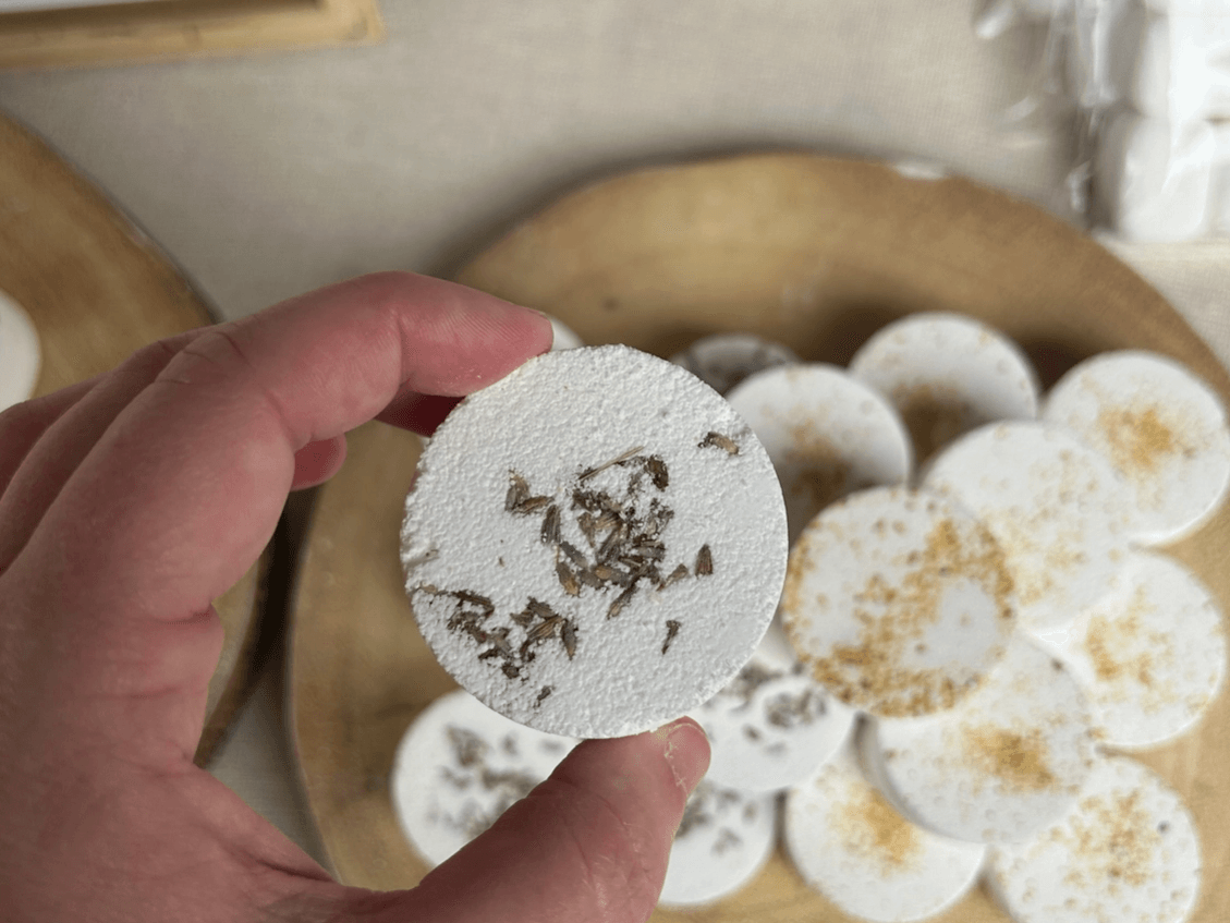 Floral Elegance Shower Steamer For Stress - Free Relaxation, Lavender Peppermint Chamomile Essential Oils - REGN