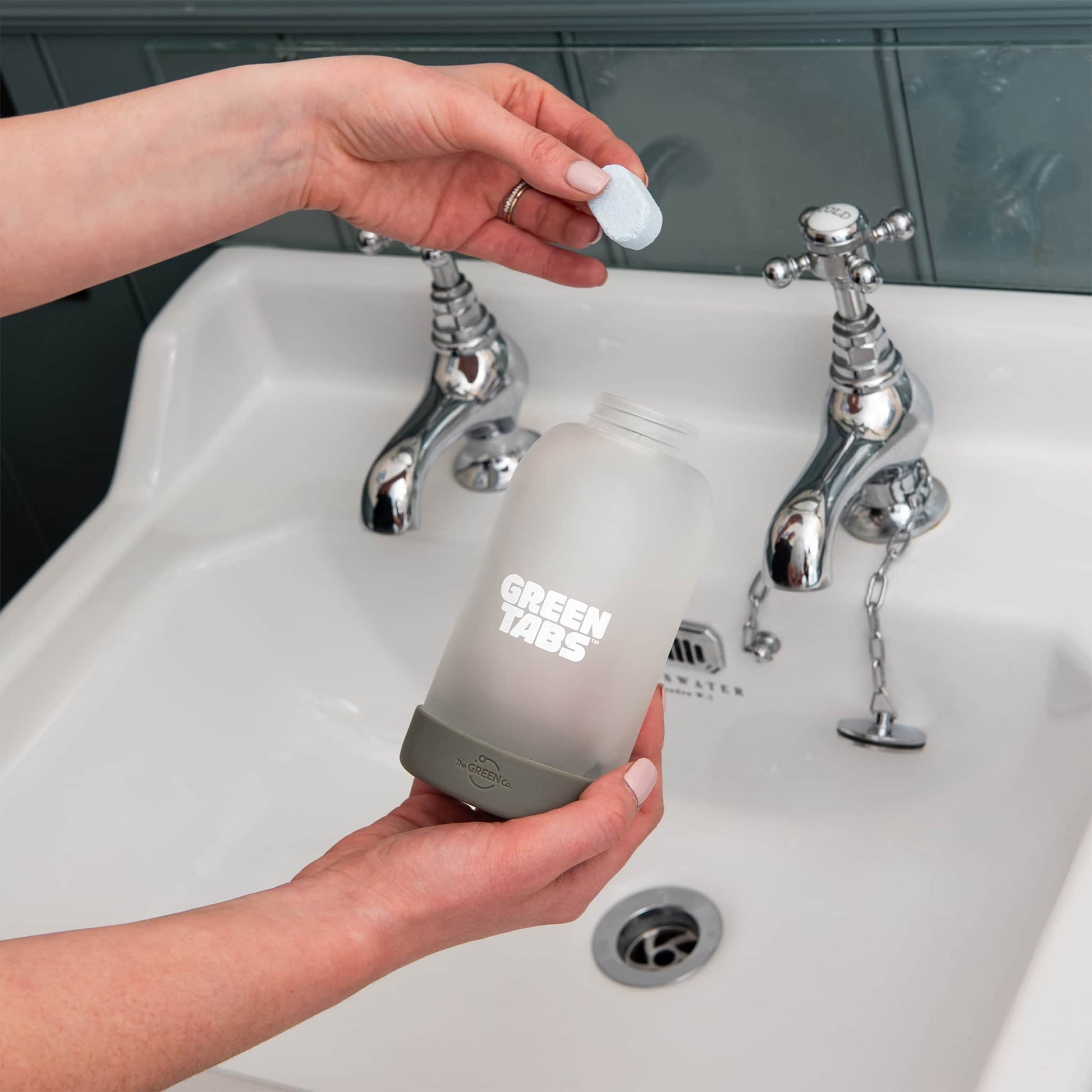 Foaming Hand Soap GreenTabs™ Starter Kit – Refillable Glass Bottle - REGN