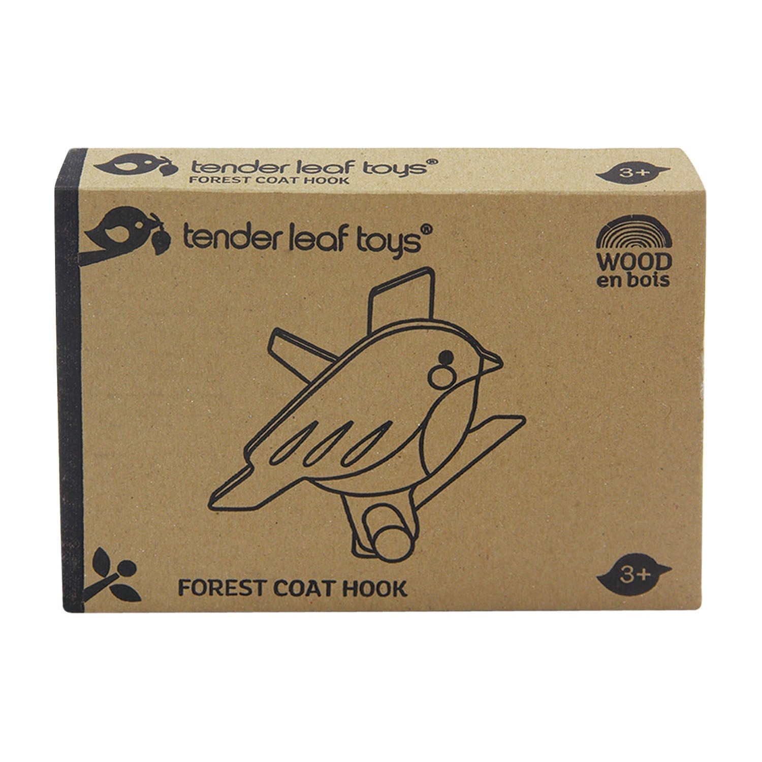 Forest Coat Hook (Robin) - REGN
