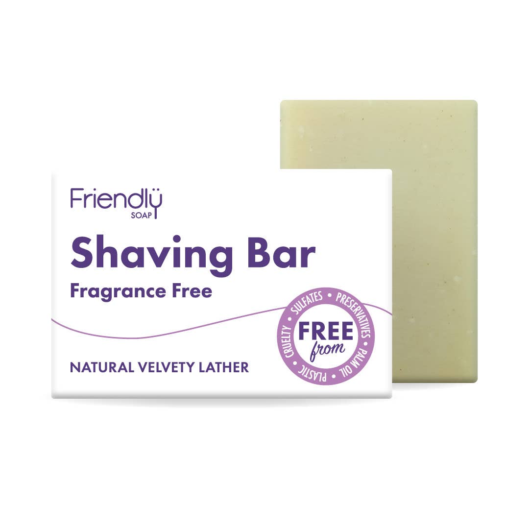 Fragrance - Free Shaving Soap Bar – Gentle, Soothing & Plastic - Free - REGN