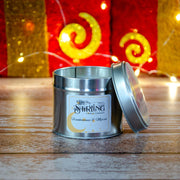 Frankincense & Myrrh - Travel Tin Candle - Cotton Wick - REGN