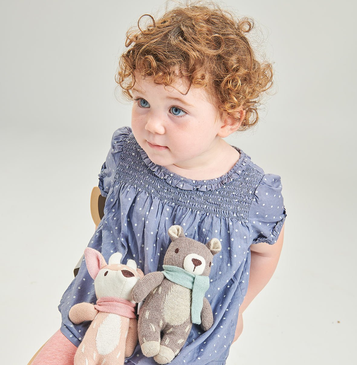 Fred The Bear Knitted Toy + Gift Box - REGN