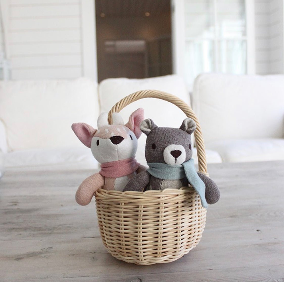 Fred The Bear Knitted Toy + Gift Box - REGN