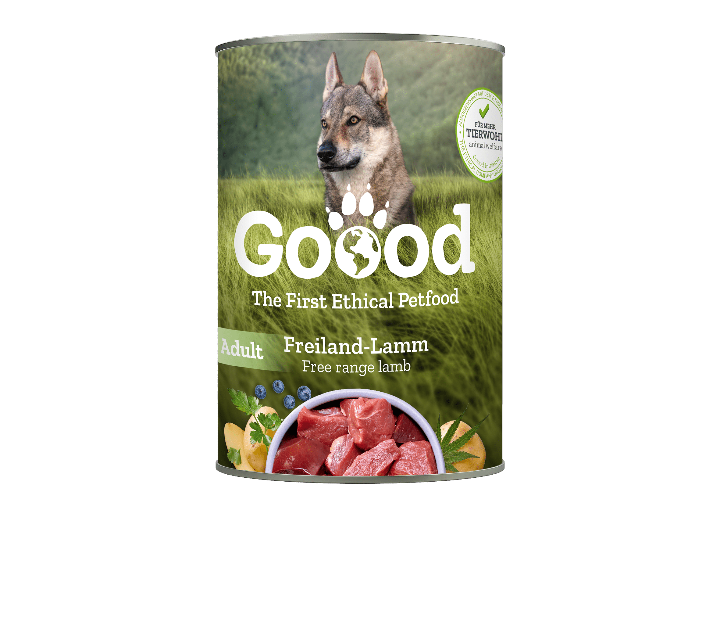 Free Range Lamb Wet Food for Adult Dogs - REGN