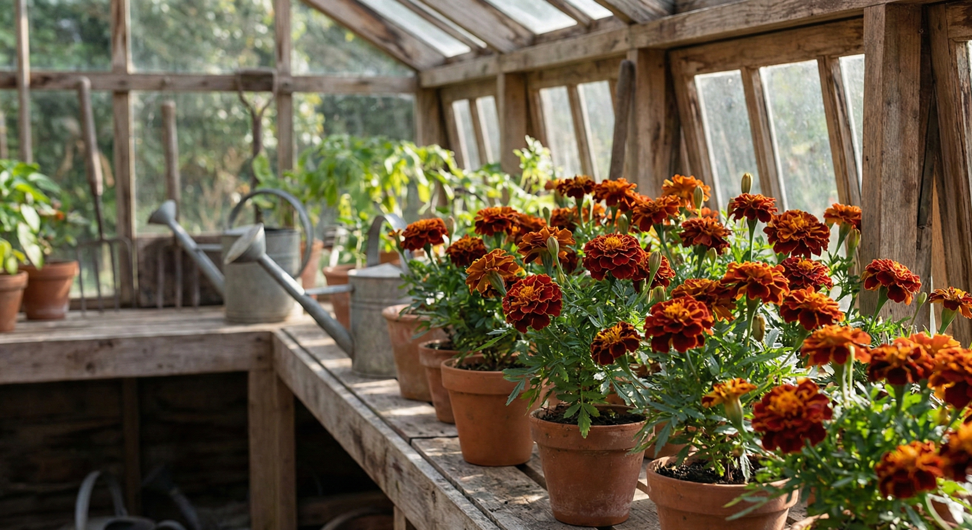 French Marigold Spanish Brocade - REGN
