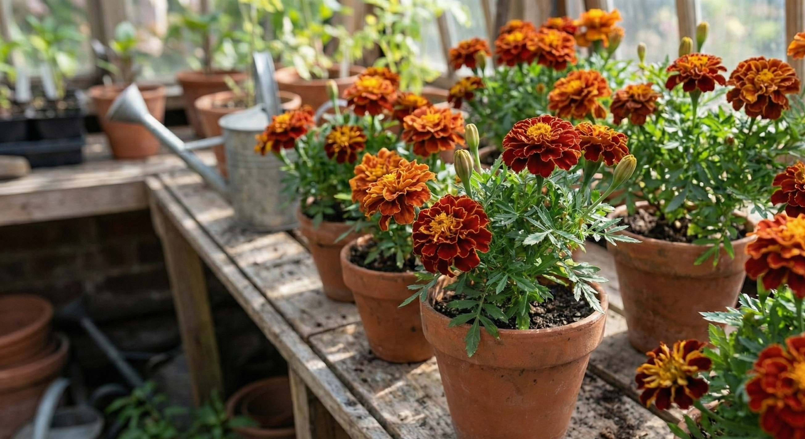 French Marigold Spanish Brocade - REGN