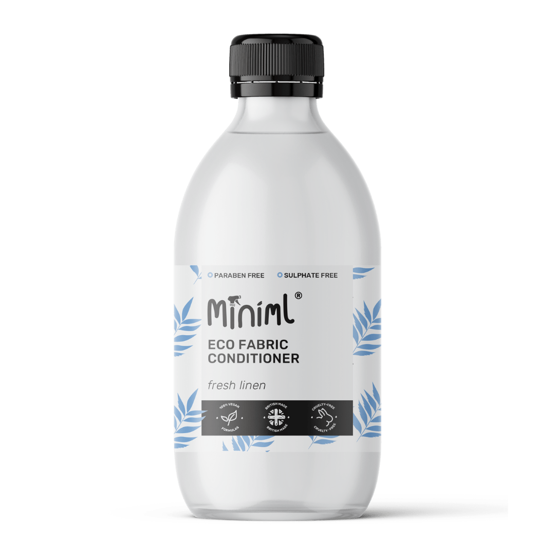 Fresh Linen Fabric Conditioner – 500ml Refillable Glass Bottle - REGN