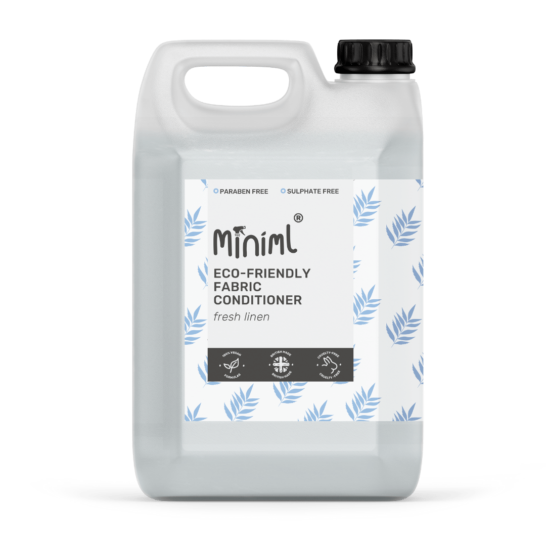 Fresh Linen Fabric Conditioner – 5L Eco Refill for Soft, Static - Free Laundry - REGN