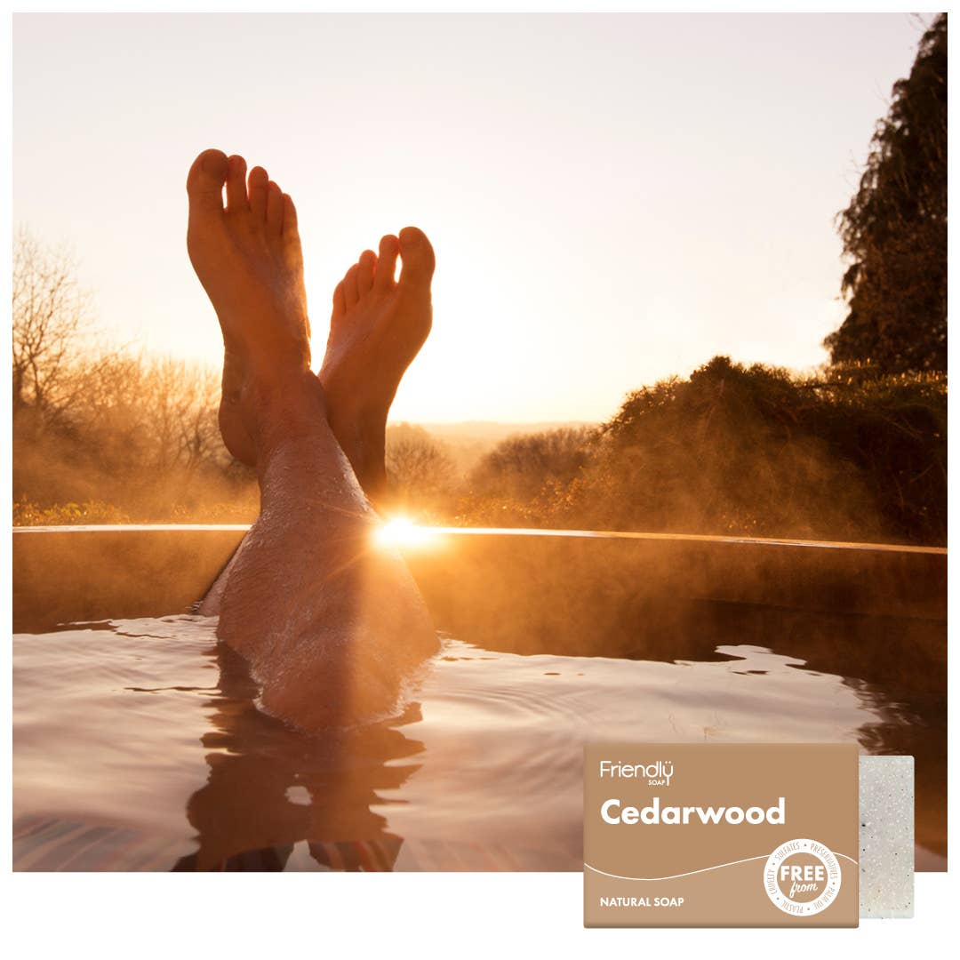 Friendly Soap Cedarwood Soap Bar | Plastic-Free Vegan Soap - REGN