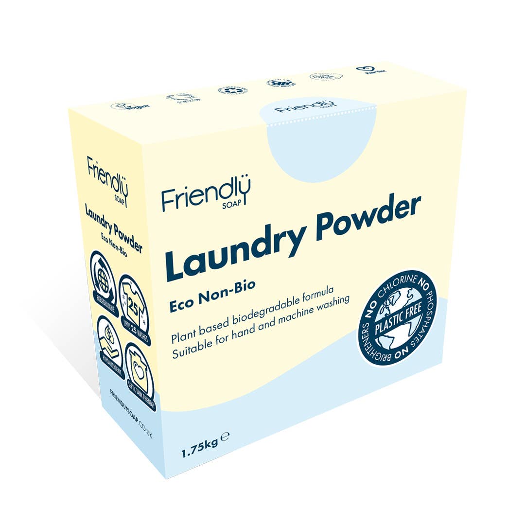 Friendly Soap Eco Non-Bio Laundry Powder | Fragrance-Free - REGN