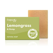 Friendly Soap Lemongrass Soap Bar | Plastic-Free Vegan Soap - REGN