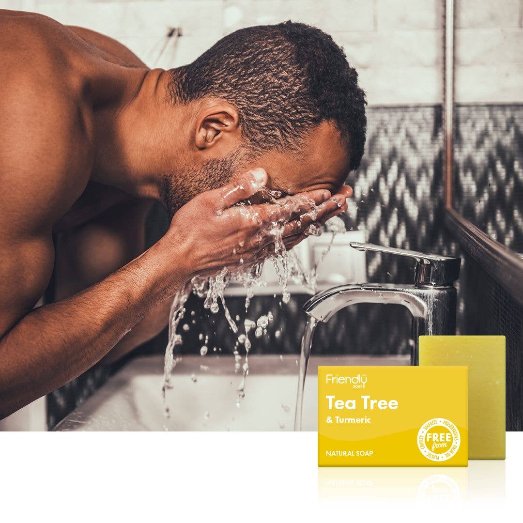 Friendly Soap Tea Tree & Turmeric Soap Bar | Plastic-Free - REGN