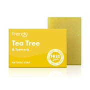 Friendly Soap Tea Tree & Turmeric Soap Bar | Plastic-Free - REGN