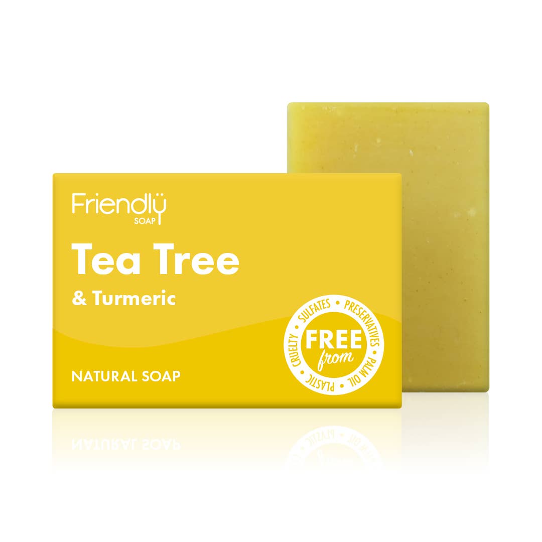 Friendly Soap Tea Tree & Turmeric Soap Bar | Plastic-Free - REGN