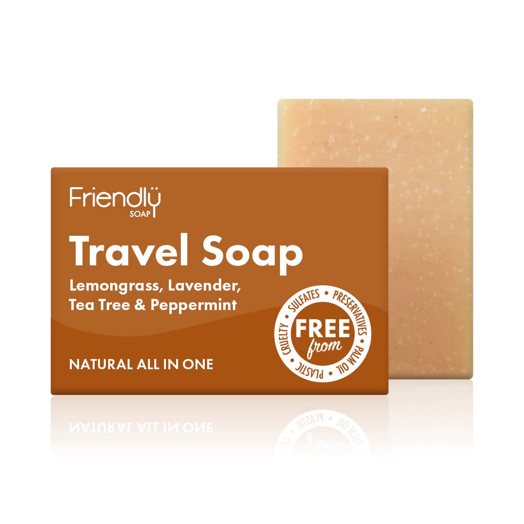 Friendly Soap Travel Soap Bar | Plastic-Free Shampoo & Body Bar - REGN