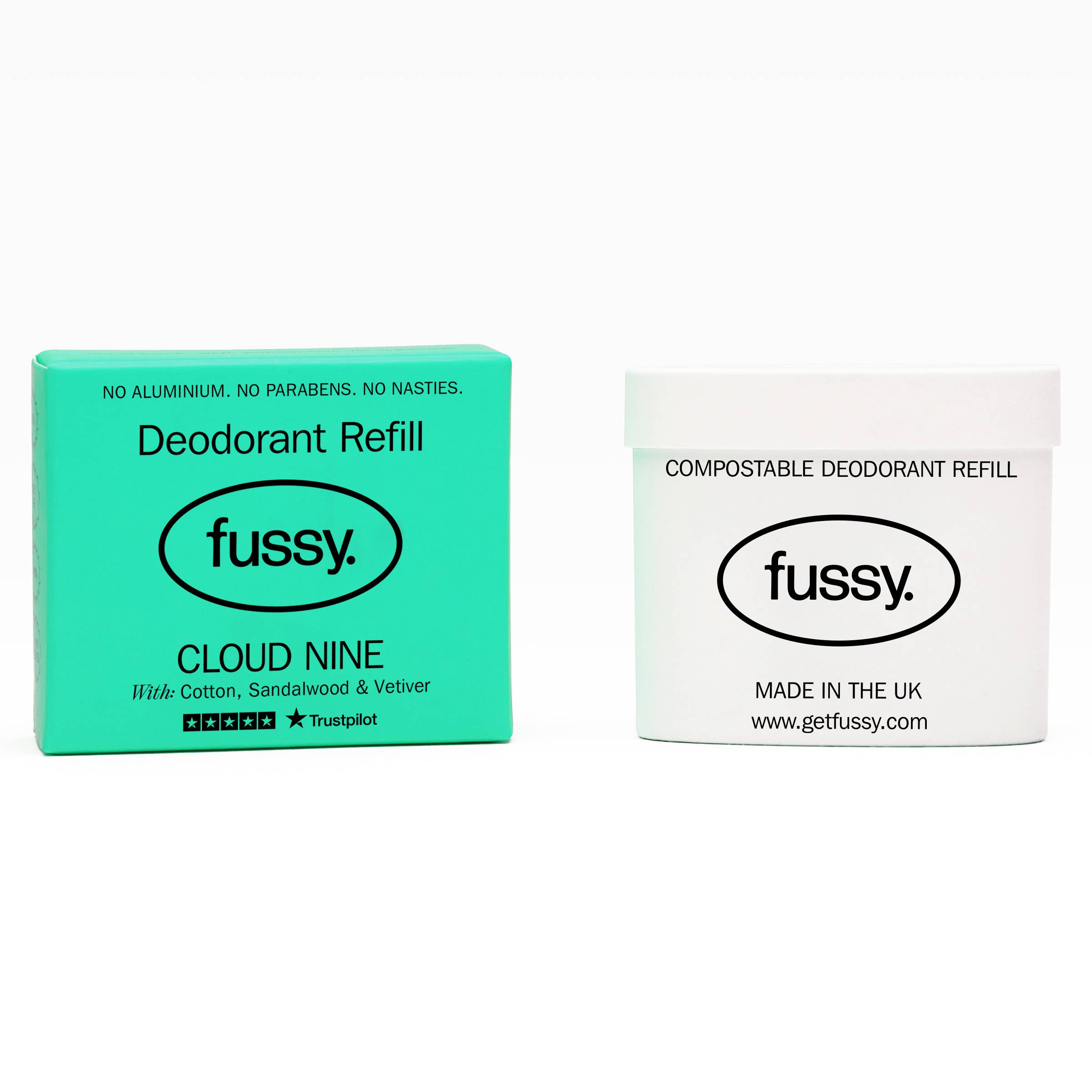 Fussy Natural Deodorant Refill - Cloud Nine - REGN