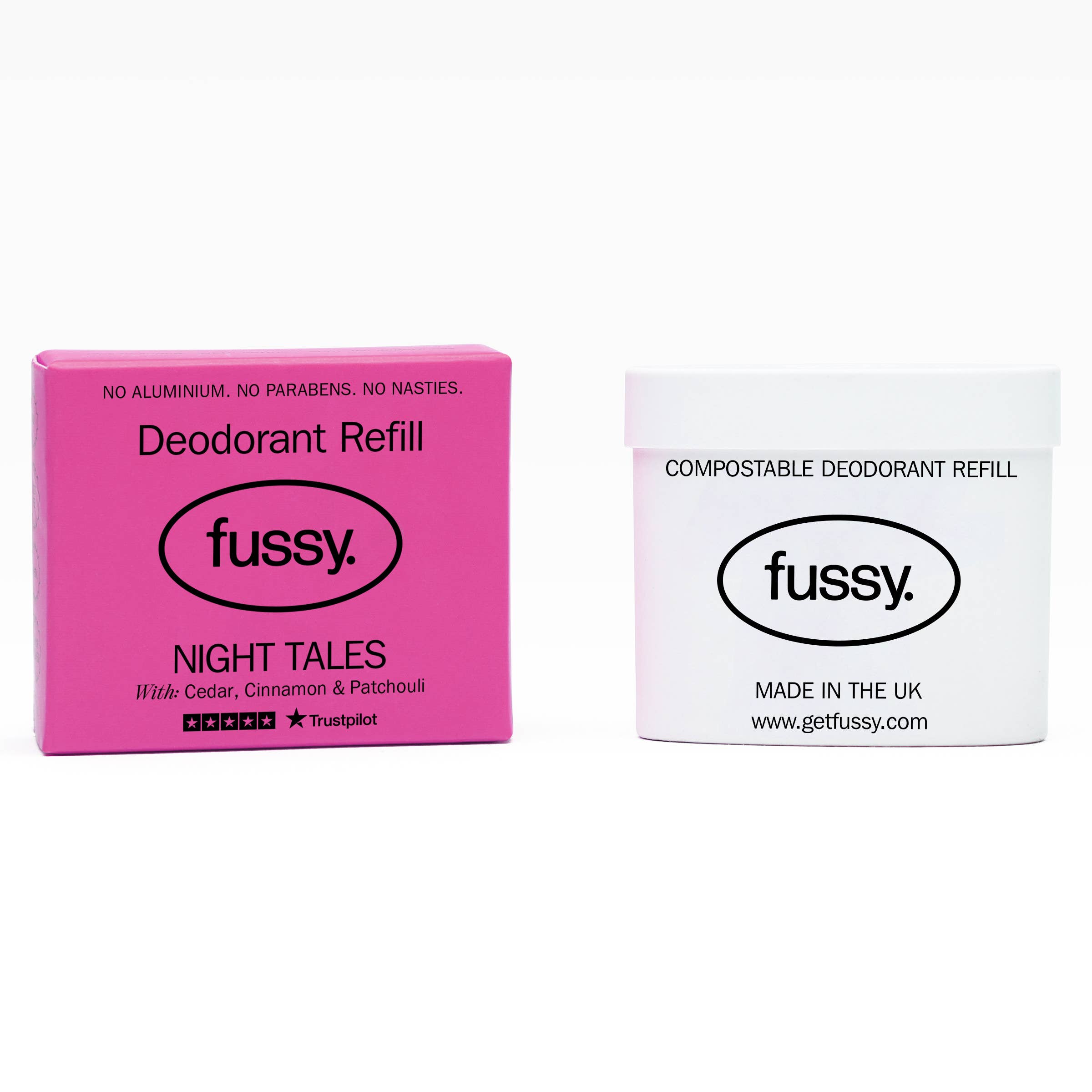 Fussy Natural Deodorant Refill - Night Tales - REGN