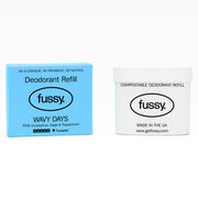 Fussy Natural Deodorant Refill - Wavy Days - REGN