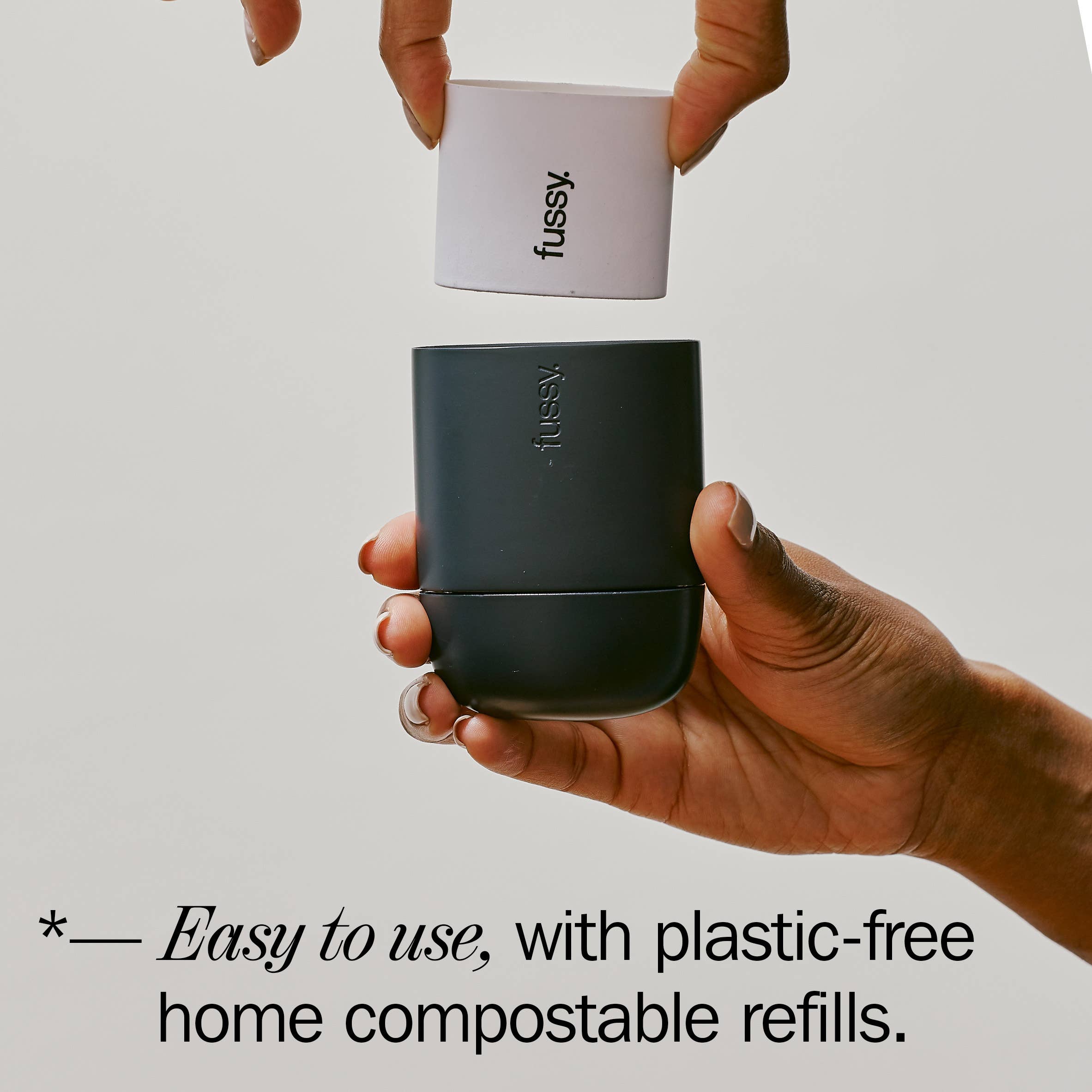 Fussy Refillable Natural Deodorant - Cloud Nine - REGN