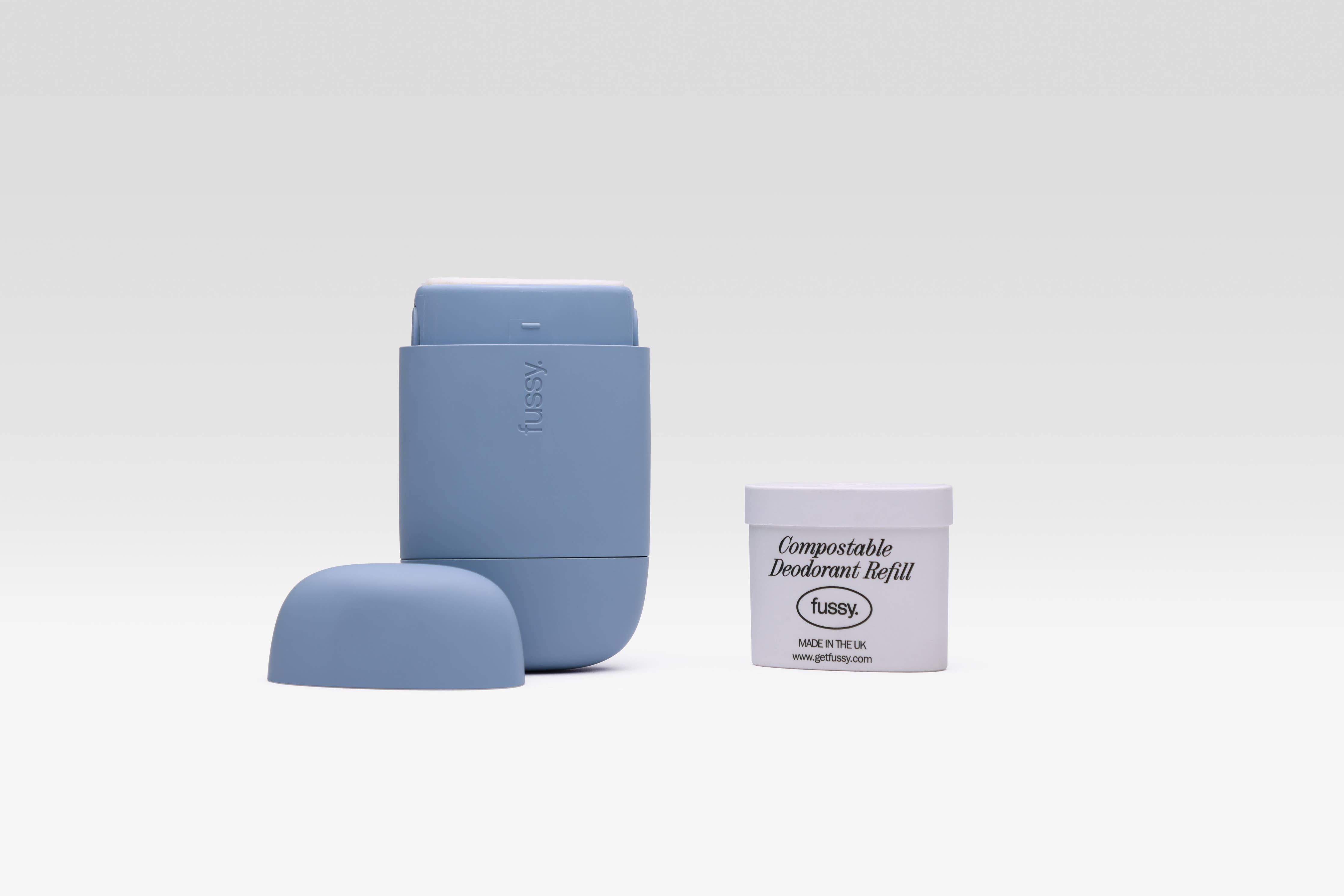 Fussy Refillable Natural Deodorant - Wavy Days - REGN