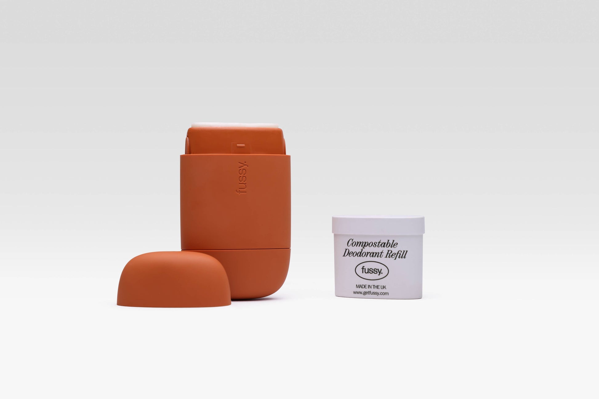 Fussy Refillable Natural Deodorant - Wide Eyed - REGN