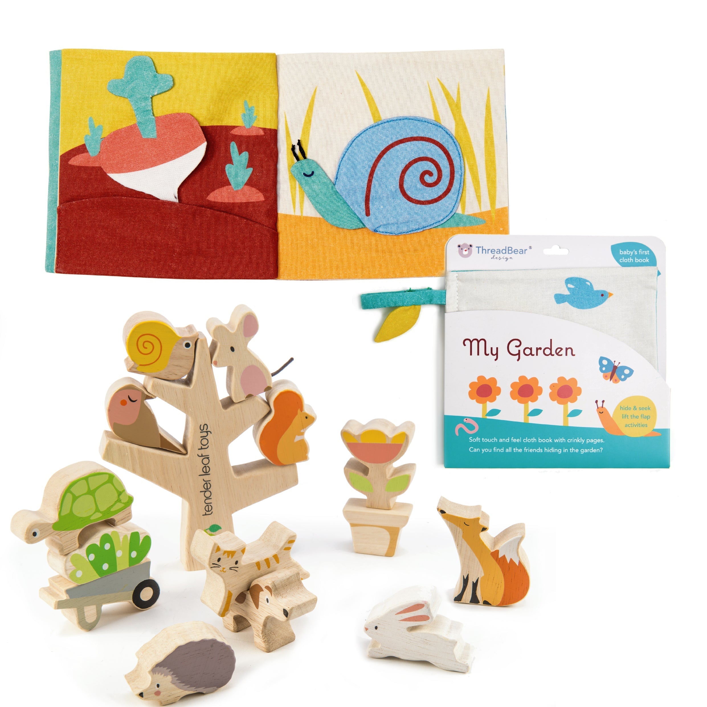 Garden Stacker & Garden Activity Book Bundle - REGN