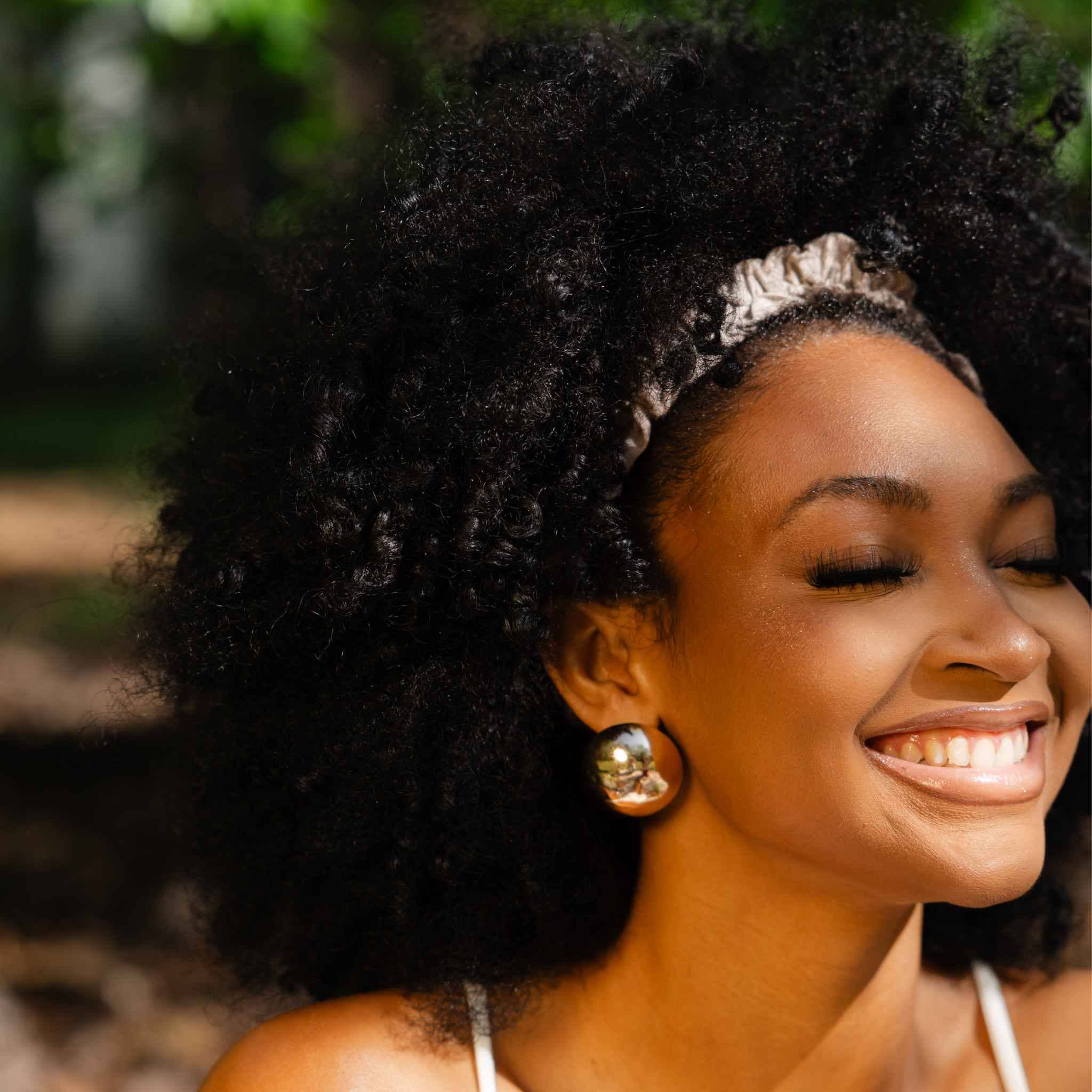 Gather Headband – Organic Plastic - Free Ruched Headband - REGN