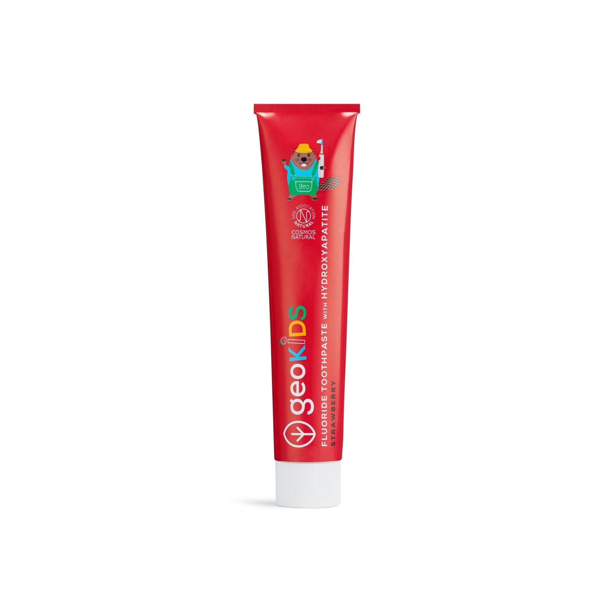 Georganics Kids Toothpaste with Hydroxyapatite – Strawberry - REGN
