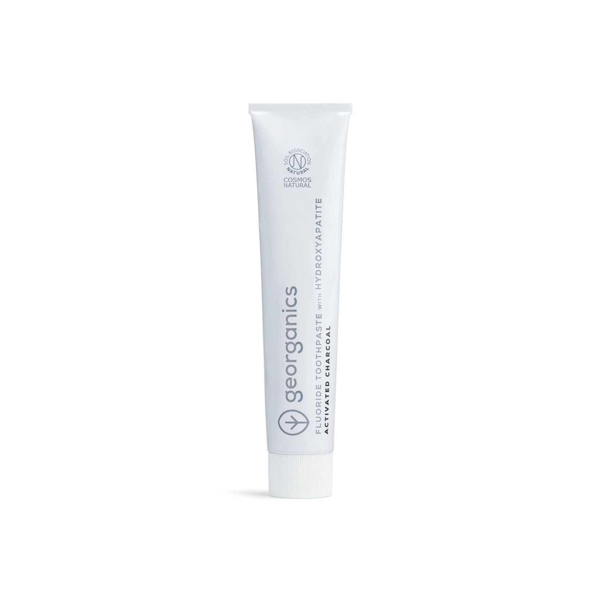 Georganics Next Generation Toothpaste with Hydroxyapatite – Activated Charcoal - REGN
