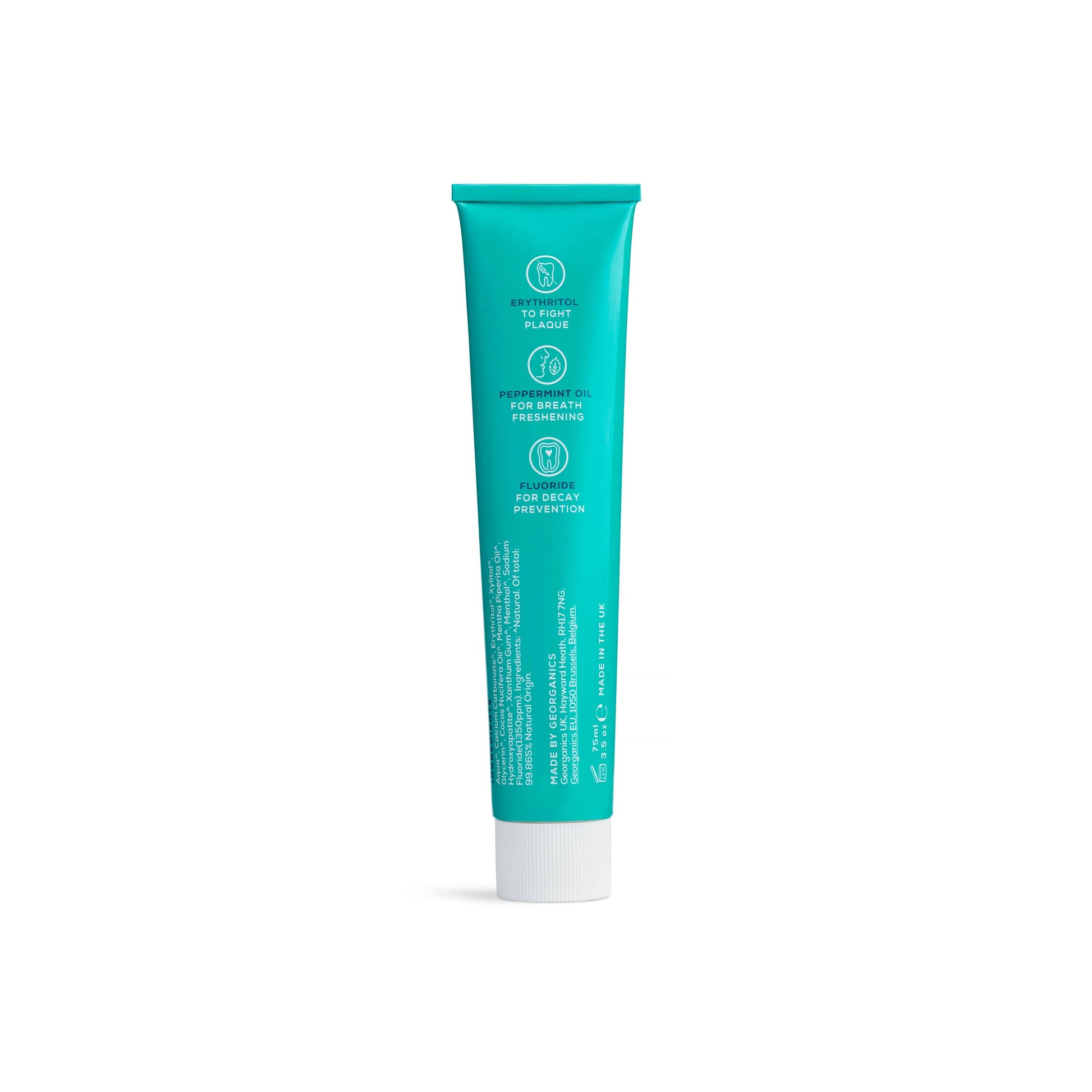 Georganics Next Generation Toothpaste with Hydroxyapatite – Fresh Mint - REGN