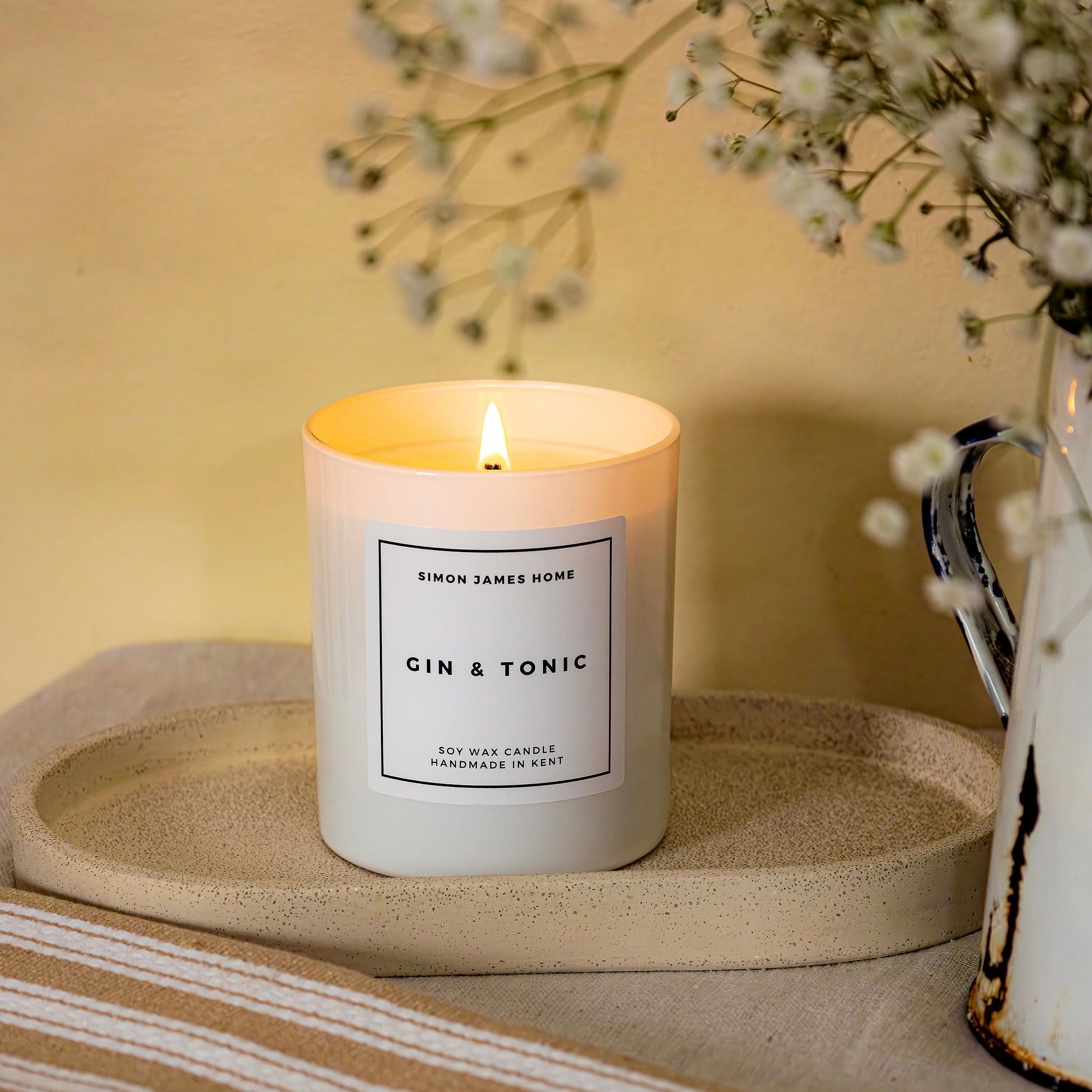 Gin & Tonic Candle - Luxury Soy Wax - REGN