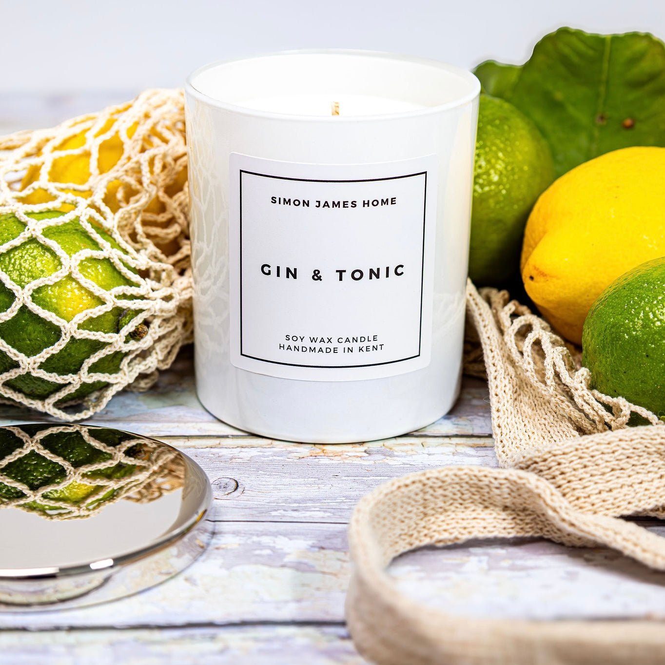 Gin & Tonic Candle - Luxury Soy Wax - REGN