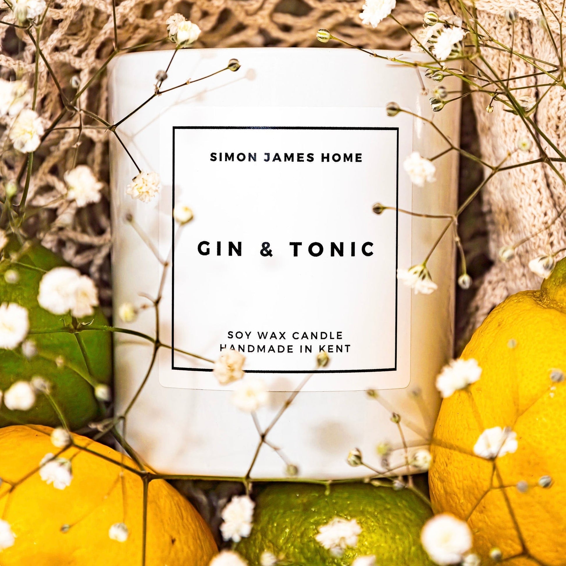 Gin & Tonic Candle - Luxury Soy Wax - REGN