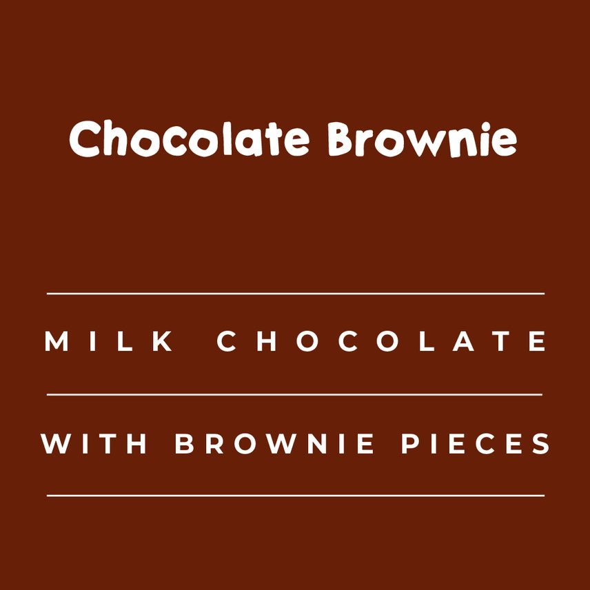 GNAW Chocolate Brownie Milk Chocolate Bar 80g | 40% Colombian Cocoa - REGN