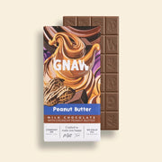 GNAW Peanut Butter Milk Chocolate Bar 80g | Colombian Cocoa - REGN
