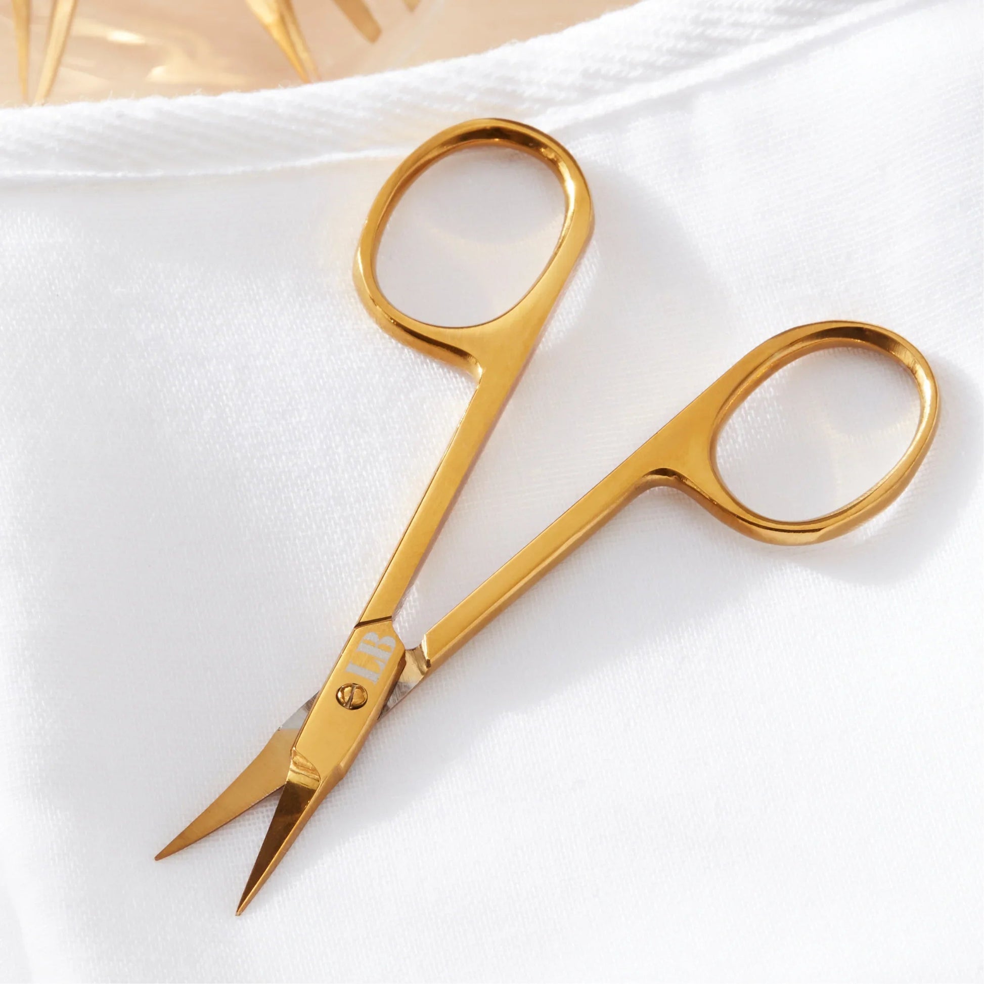 Gold Curved Brow Scissors - REGN