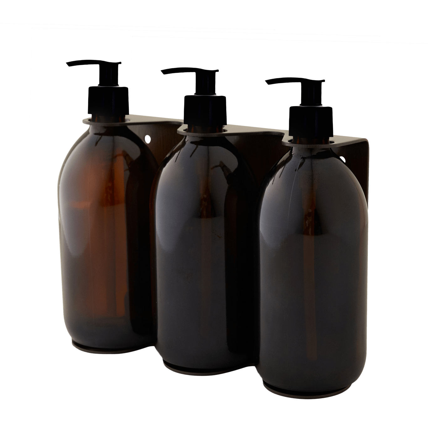 Gold Triple Wall Mounted Soap Dispenser - REGN