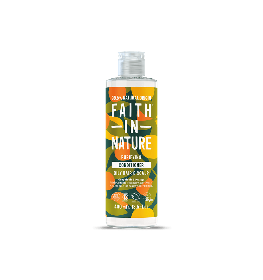 Grapefruit & Orange Conditioner 400ml – 99.5% Natural Origin for Oily Hair - REGN