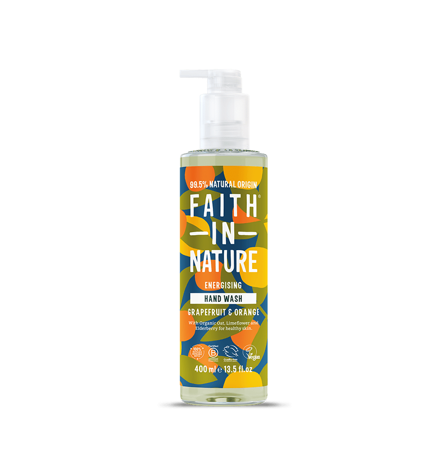 Grapefruit & Orange Hand Wash 400ml – 99.5% Natural Origin - REGN
