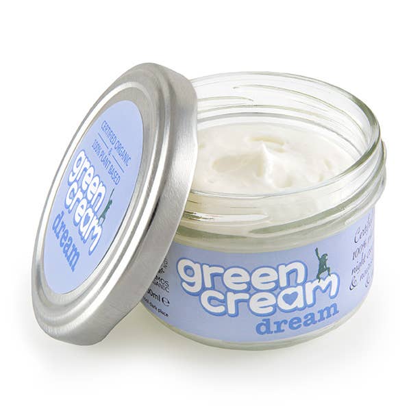 Green Cream Dream COSMOS Organic Night Cream for Face & Neck - REGN
