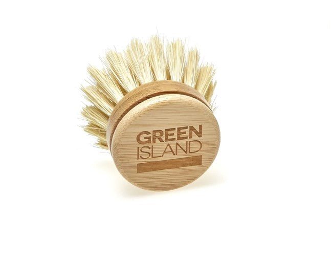 Green Island Replaceable Dish Washer, Plastic Free Eco Friendly Kitchen Brush - REGN