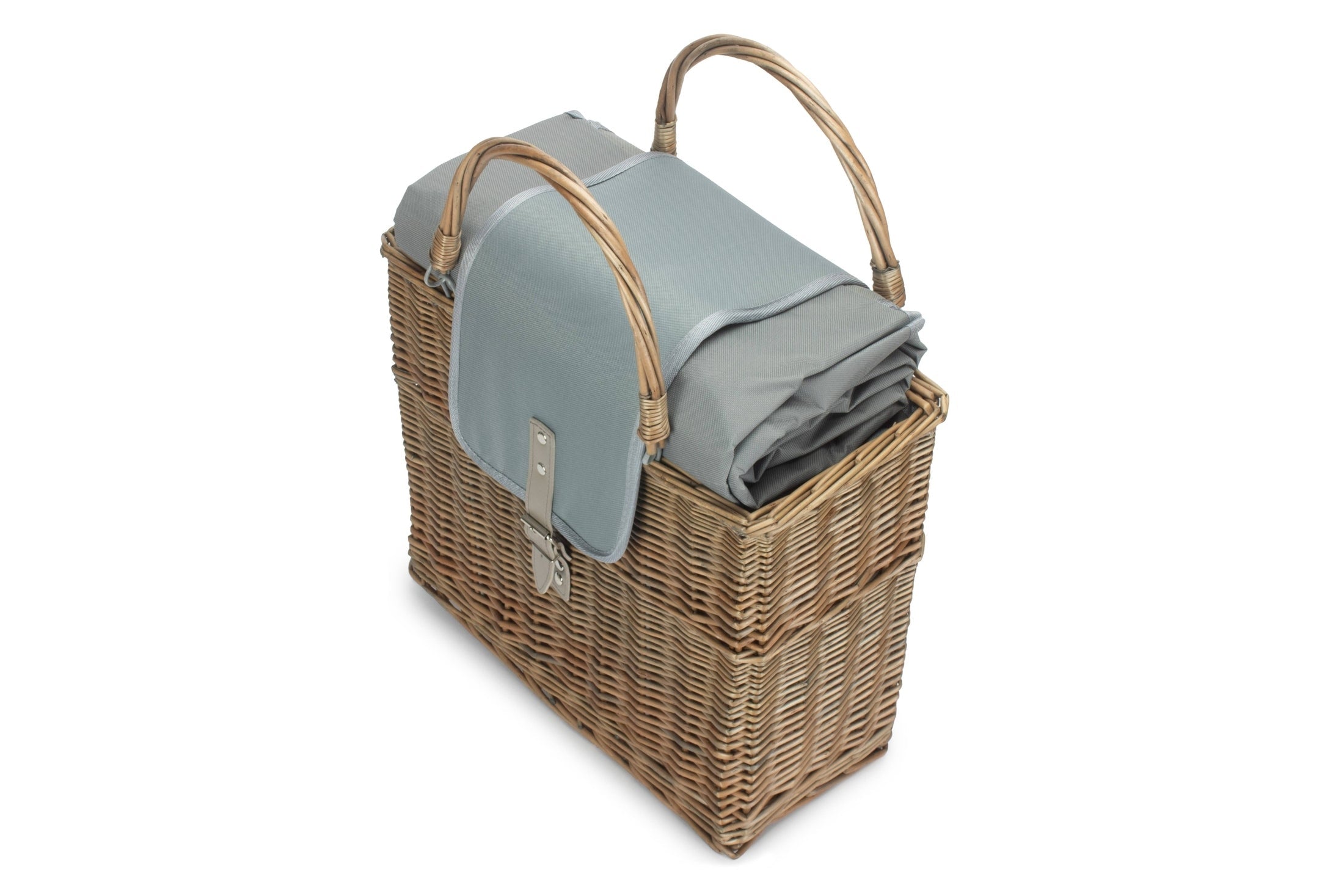 Grey Chiller Basket And Picnic Blanket - REGN