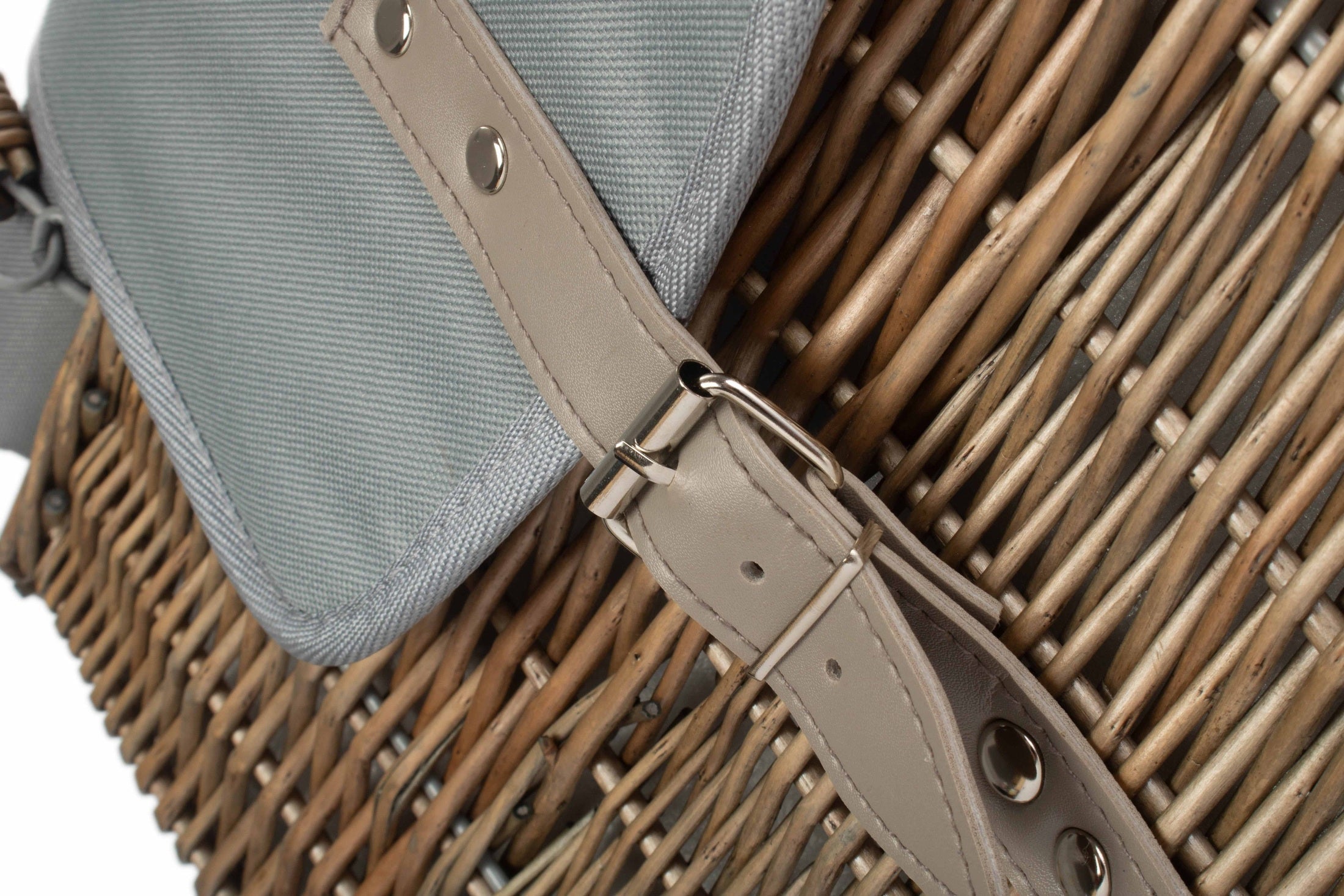 Grey Chiller Basket And Picnic Blanket - REGN