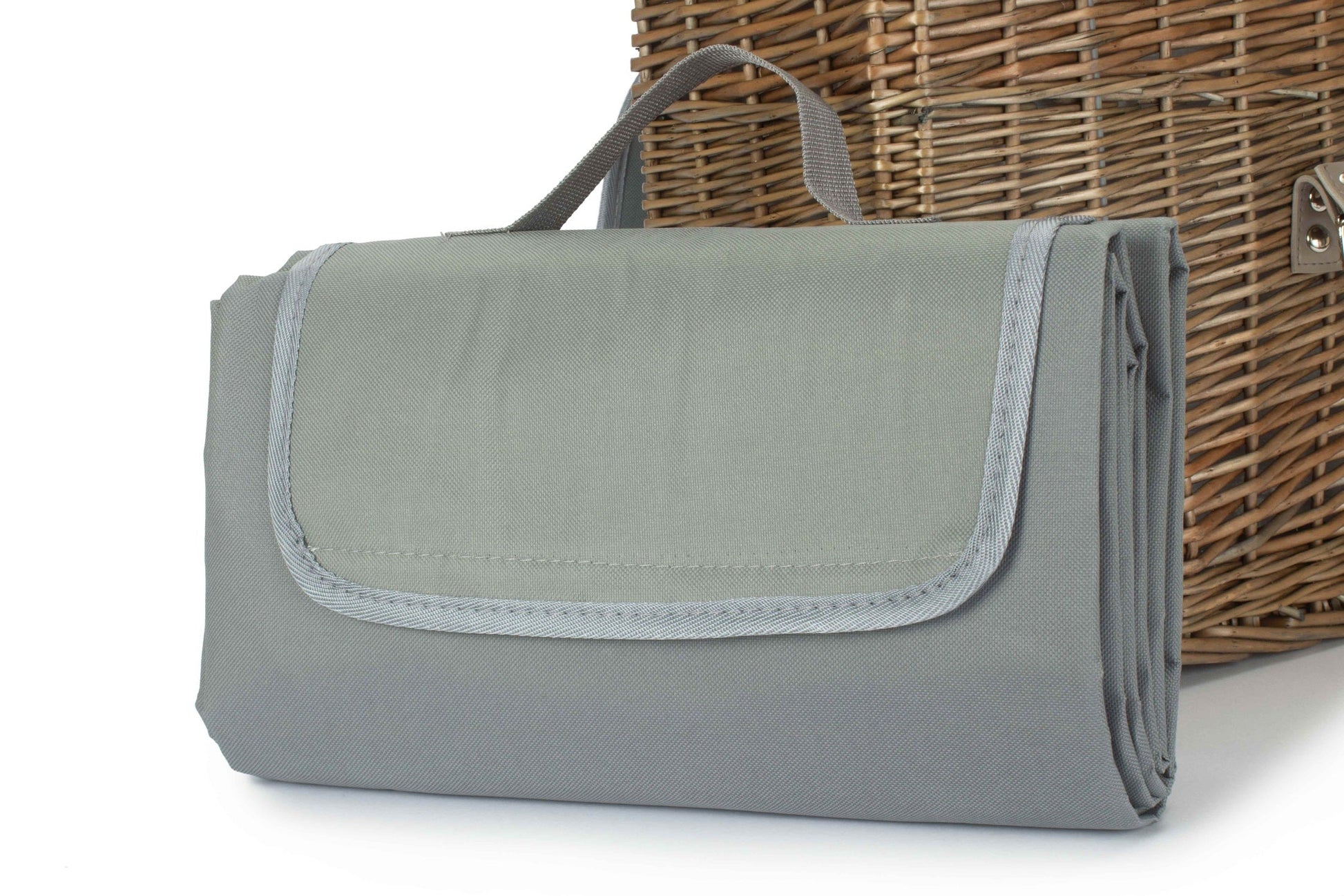 Grey Chiller Basket And Picnic Blanket - REGN