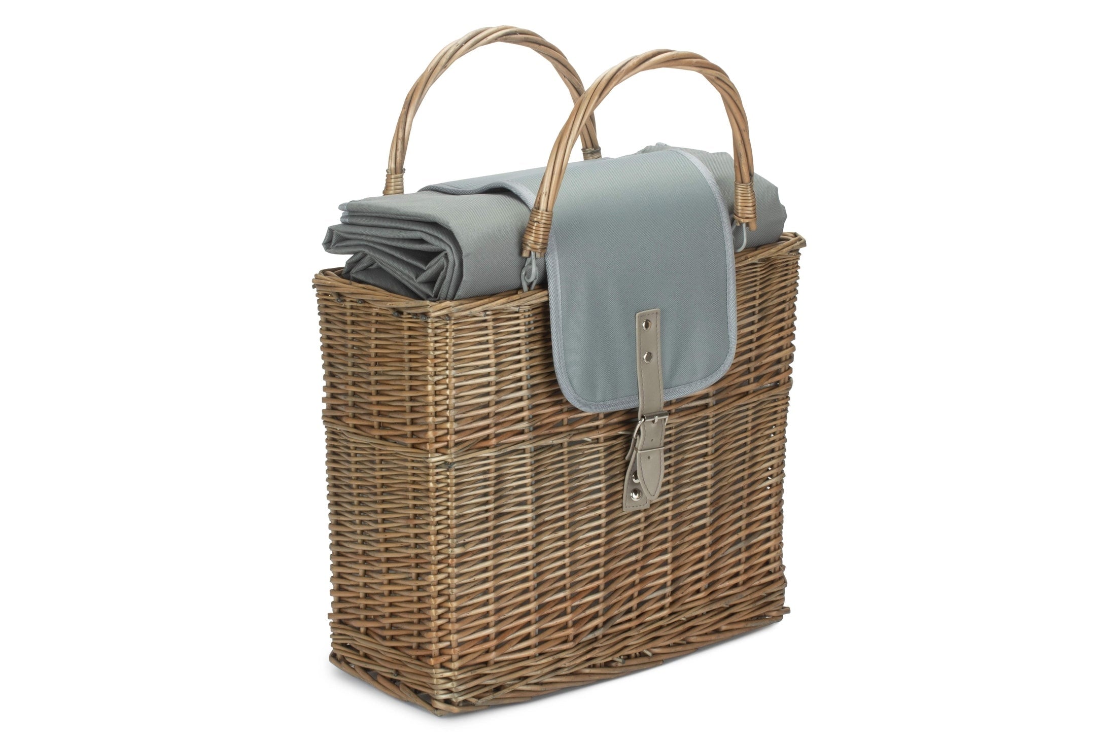 Grey Chiller Basket And Picnic Blanket - REGN